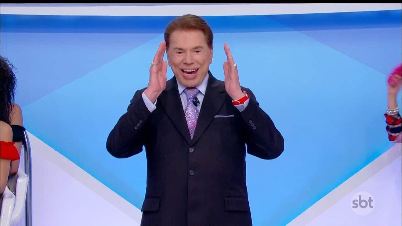 Silvio Santos desistiu de ir trabalhar por conta do frio (foto: Reprodução/SBT)