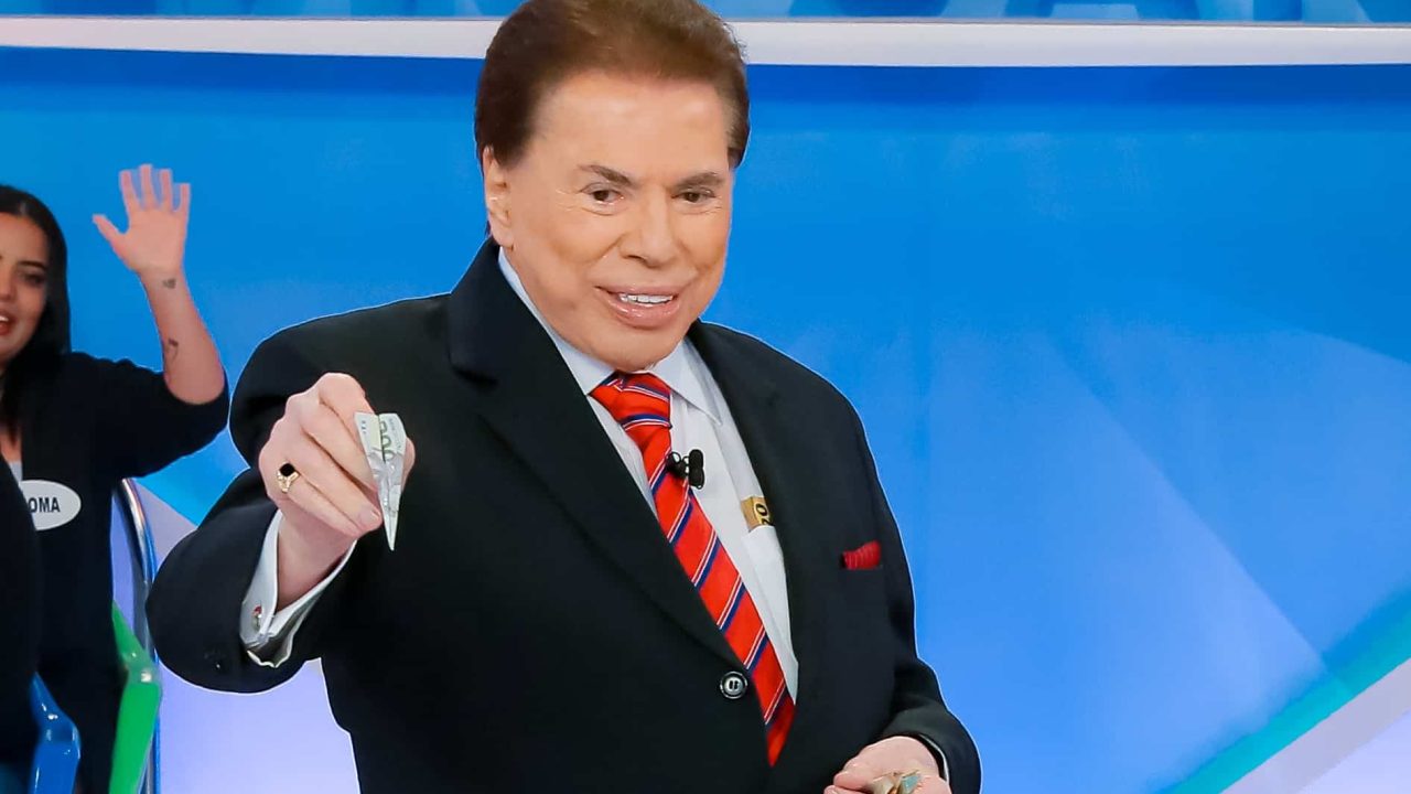 Foto do apresentador Silvio Santos