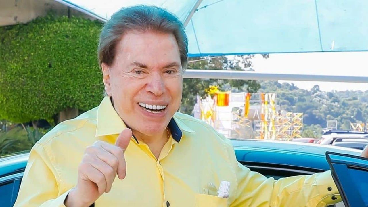 Foto do apresentador Silvio Santos