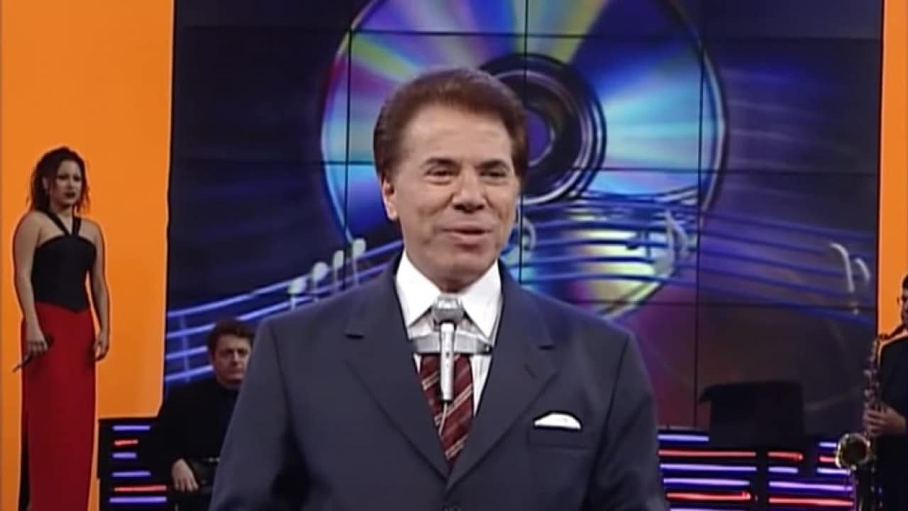 Foto de Silvio Santos no programa Qual é a Música?