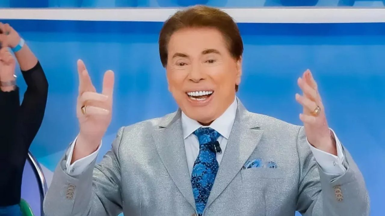 Foto de Silvio Santos no SBT