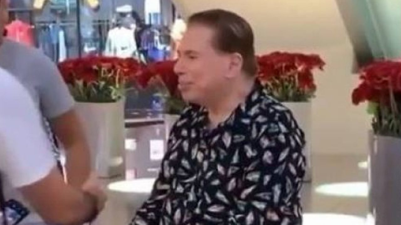 Foto do apresentador Silvio Santos