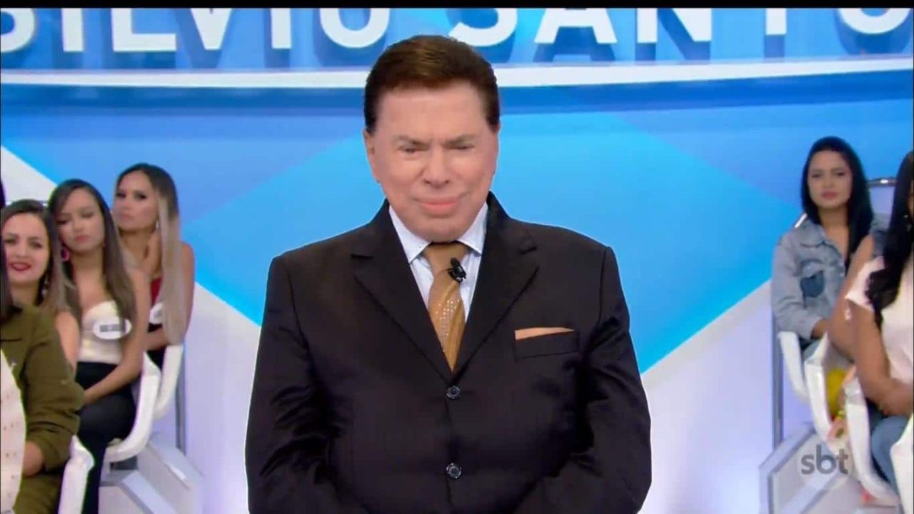 Foto do apresentador Silvio Santos