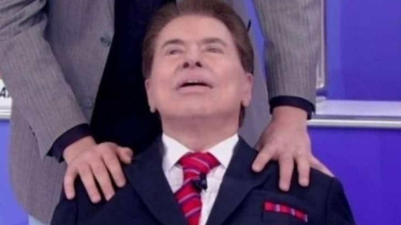 Foto do apresentador Silvio Santos, dono do SBT