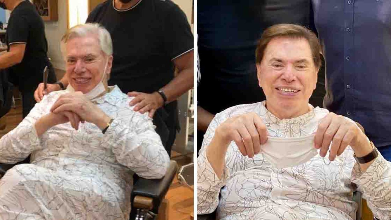 Silvio Santos voltou a frequentar o salão do Jassa e provocou pânico no SBT (foto: Montagem/Redes Sociais)