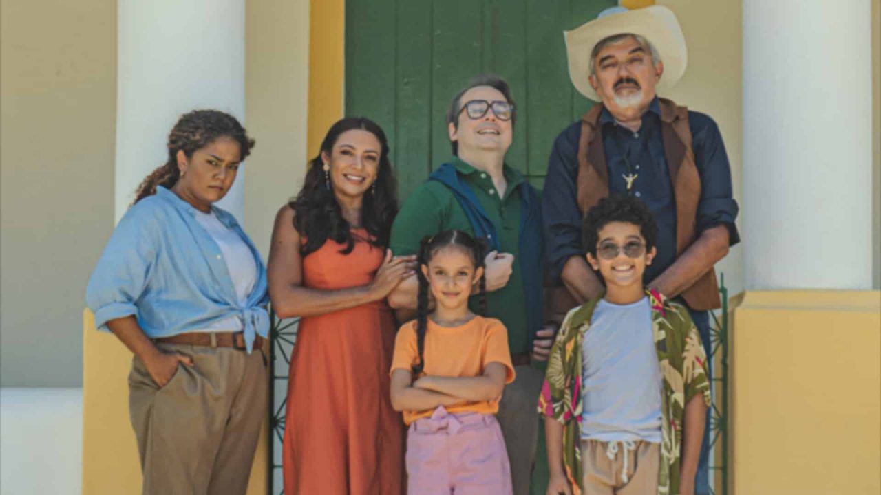 Foto do elenco de Só no Sertão, da Globo do Ceará