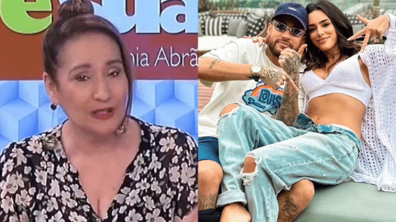 Foto de Sonia Abrão, Neymar e Bruna Biancardi