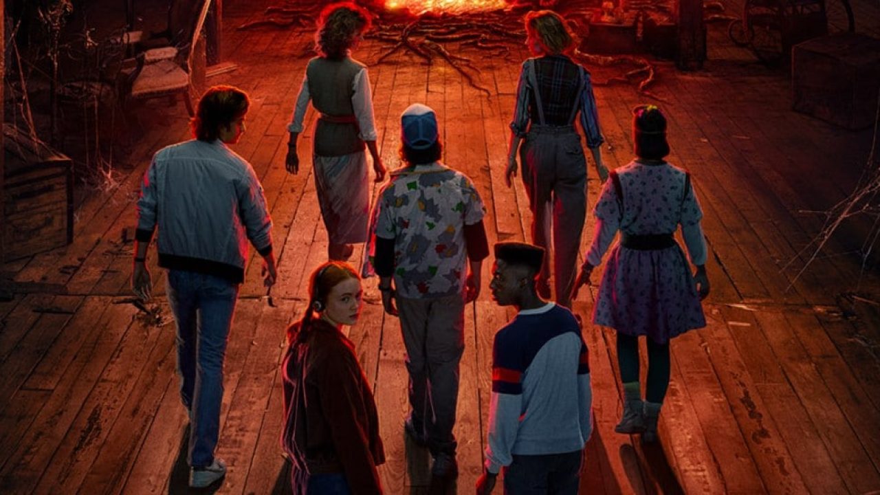 Foto de divulgação da série Stranger Things