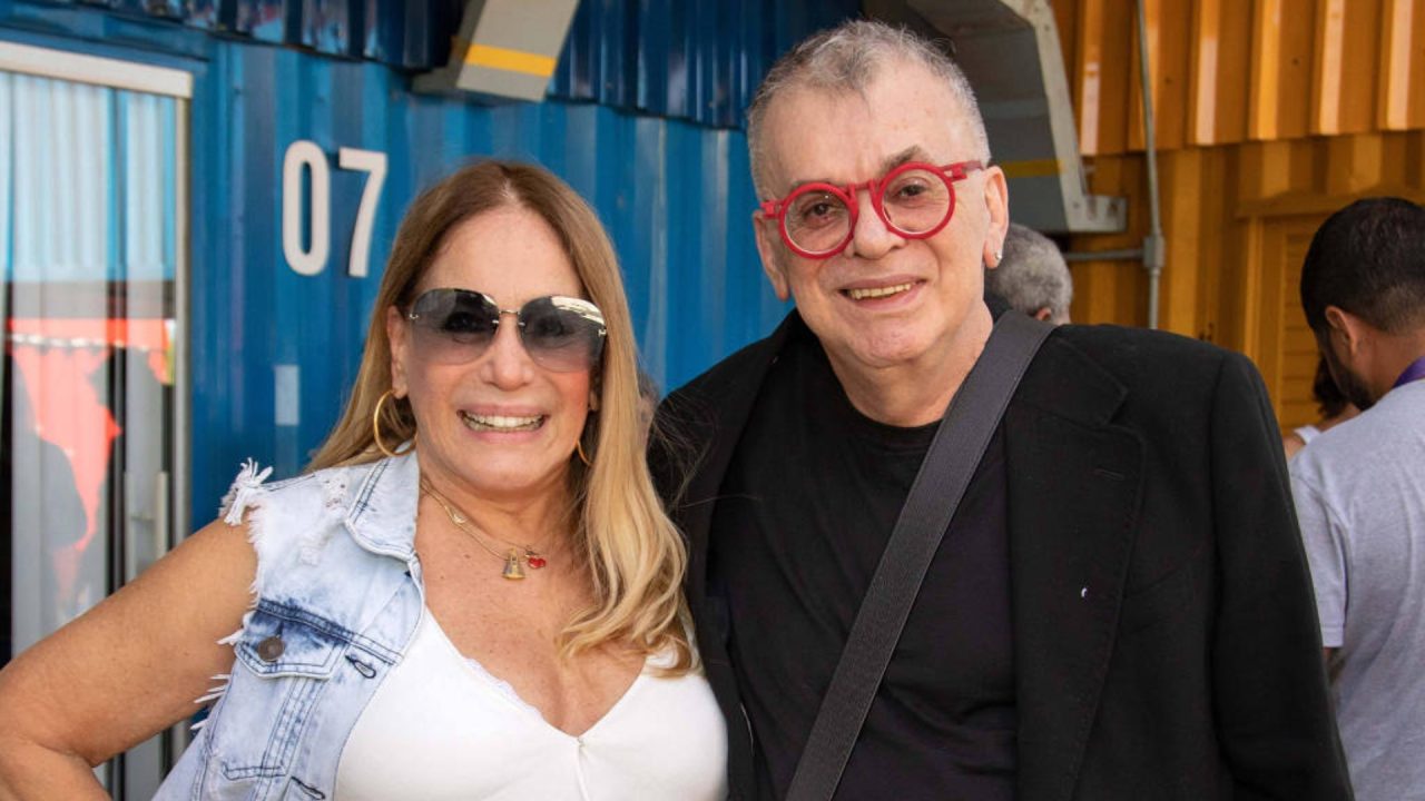 Foto de Susana Vieira e Walcyr Carrasco, os homenageados do Tributo