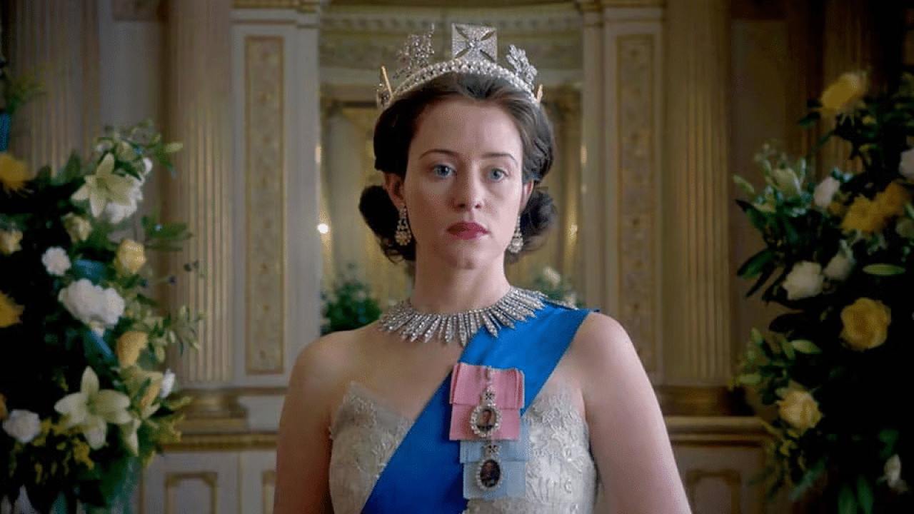 Foto da série The Crown