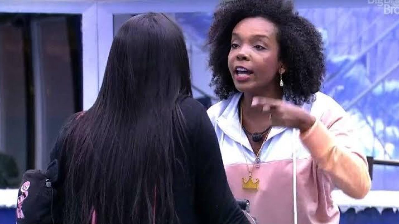 Thelma fez desabafo sobre a conduta de Karol Conká no BBB21 (foto: Reprodução/TV Globo)