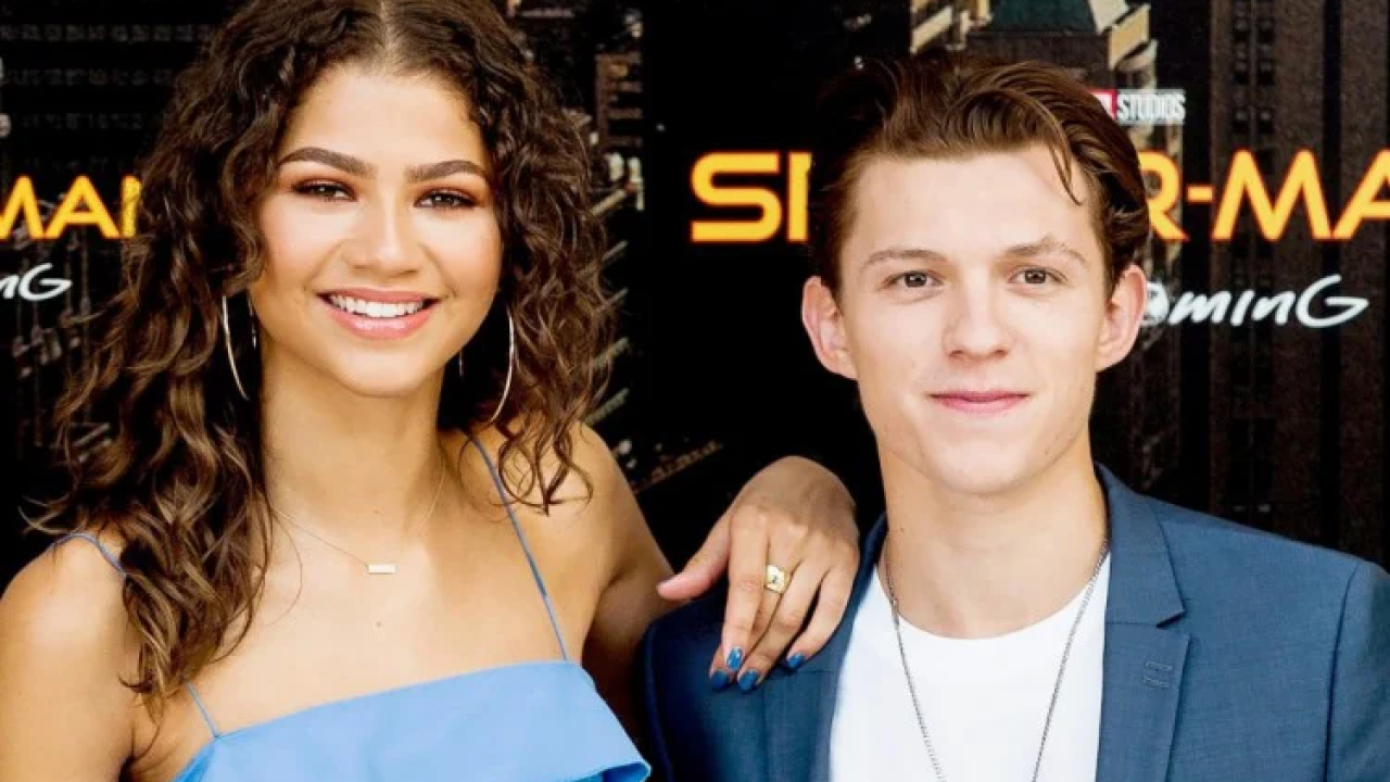 Foto de Zendaya e Tom Holland