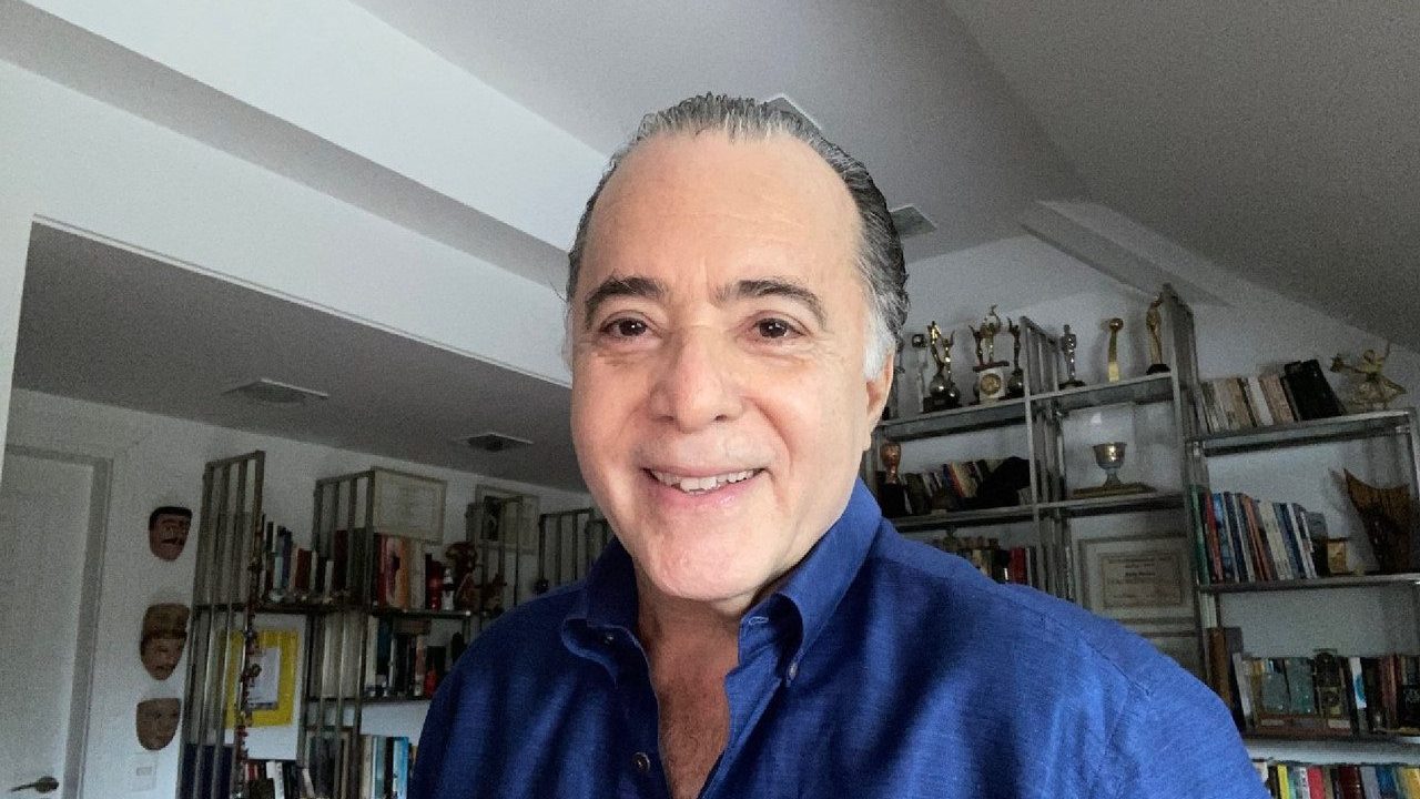 Foto do ator Tony Ramos, da Globo