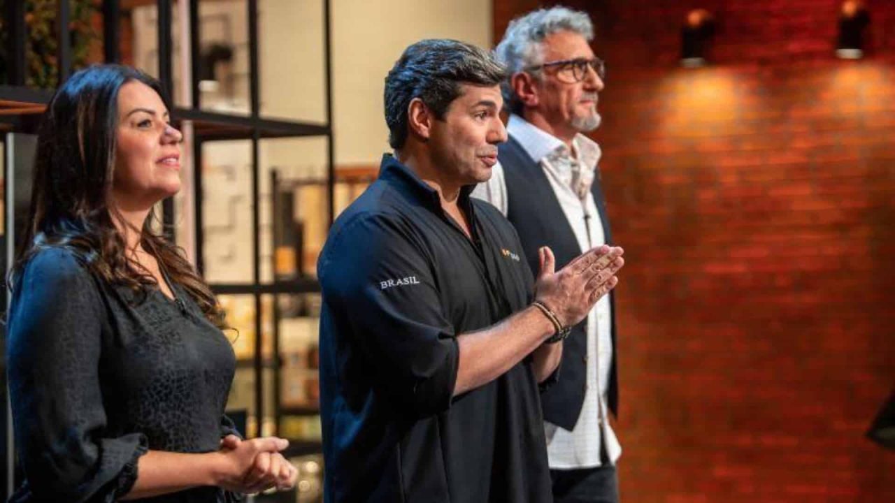 Foto dos jurados do Top Chef