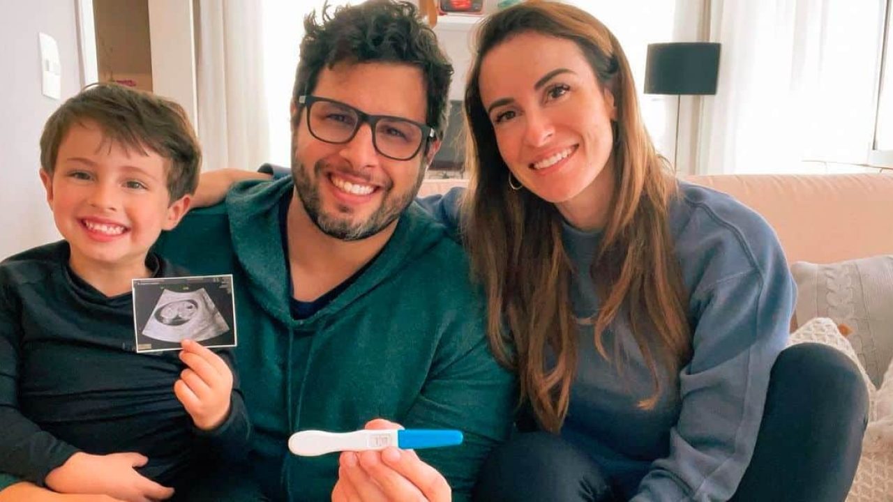 Valeska Bruzzi e Rafael Vilaça estão esperando o seu segundo filho (foto: Reprodução)