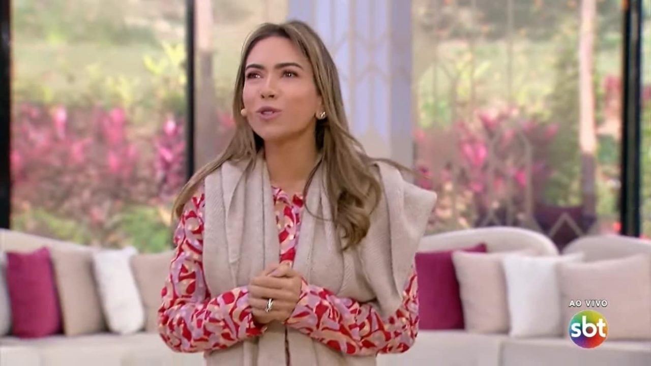 Patricia Abravanel no Vem Pra Cá de 22 de julho: audiência em queda (foto: Reprodução/SBT)