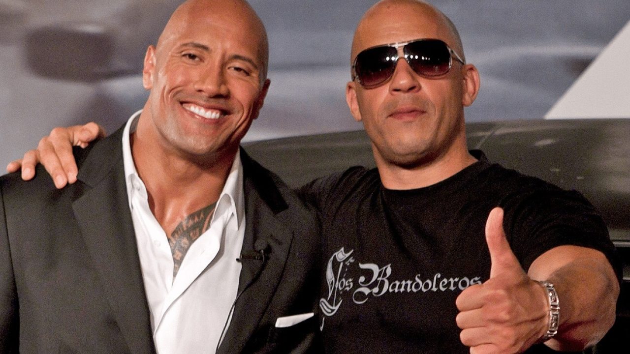 Dwayne Johnson e Vin Diesel