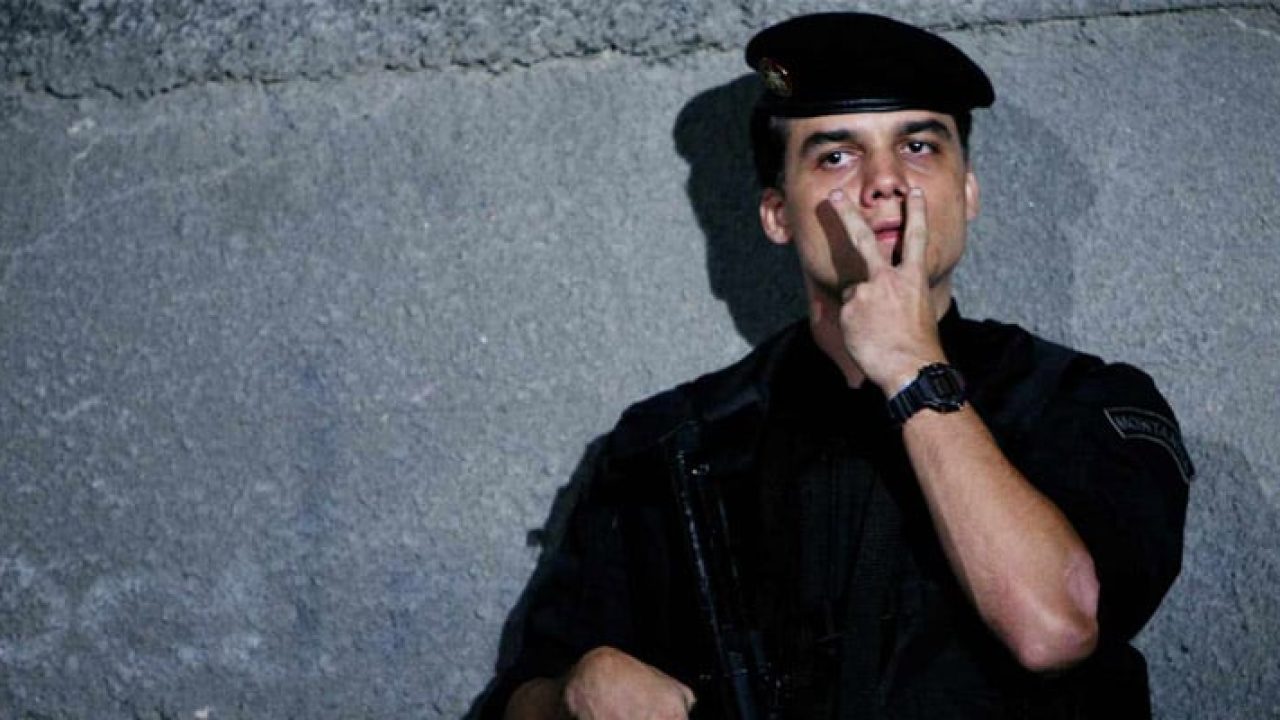 Foto de Wagner Moura em Tropa de Elite