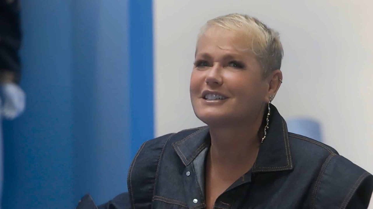 Foto da apresentadora Xuxa Meneghel, em documentário produzido pela Globo