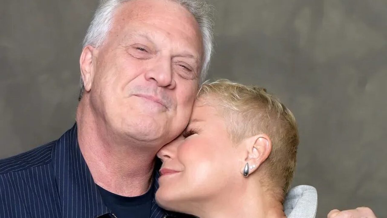 Foto Pedro Bial e Xuxa Meneghel