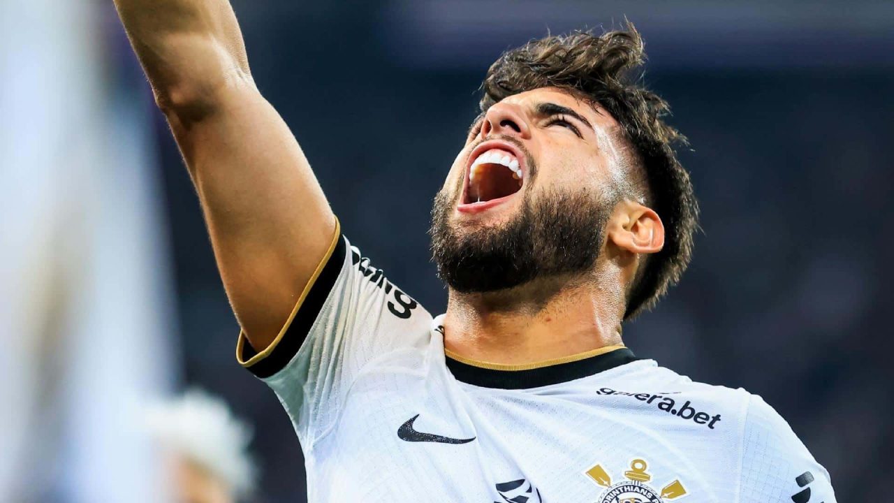 Foto de Yuri Alberto, jogador do Corinthians