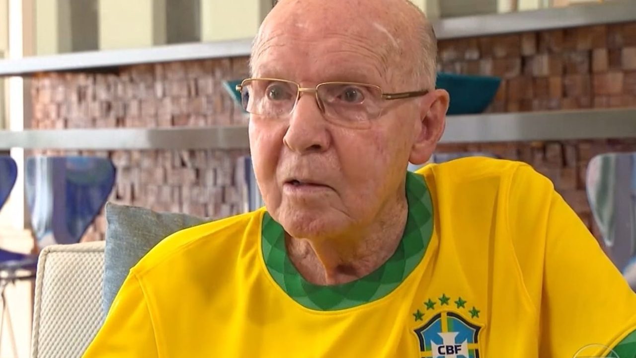 Foto do ex-jogador Zagallo